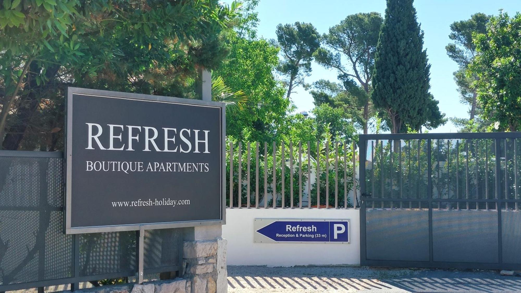 Boutique Apartments Refresh Vodice Bagian luar foto